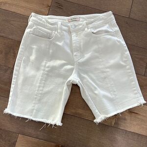 Guess Jean's White Stretch Vintage Shorts Women's Size 29